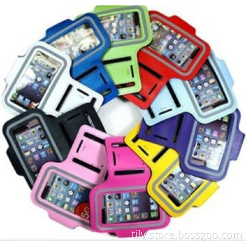 Colorful Sports Armband Phone Case with Key Holder, for iPhone/Samsung